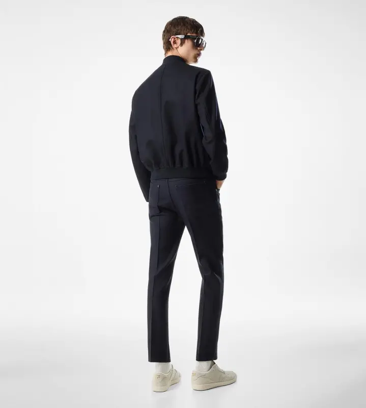 LIGHT FELT BOMBER NAVY online